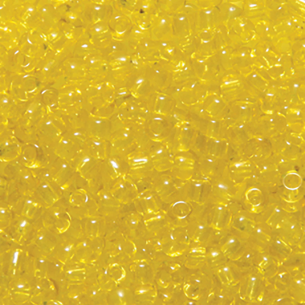 10EP221: Vintage French Transparent Light Yellow 10/0 250GM - Image 2