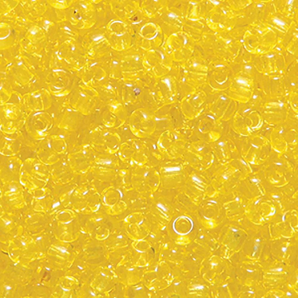 10EP222: Vintage French Transparent Yellow 10/0 250GM - Image 2