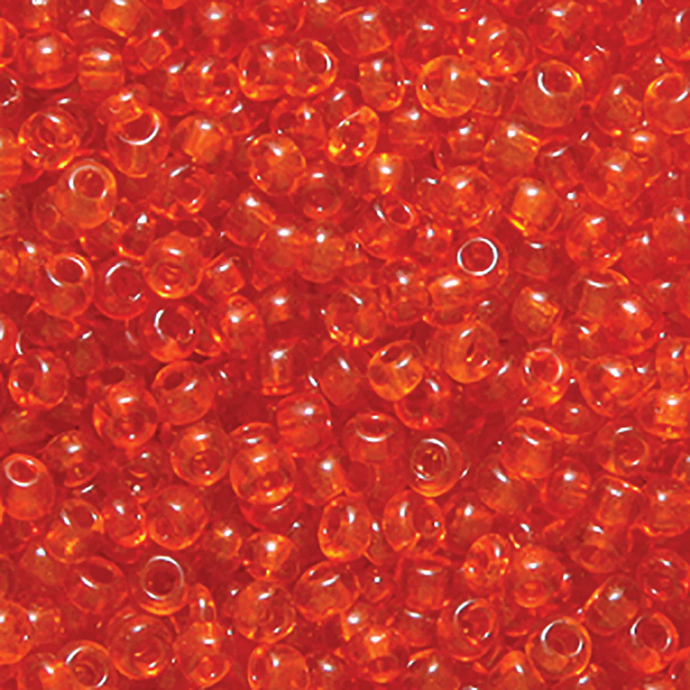 10EP235-1: Vintage French Transparent Orange#1 10/0 250GM - Image 2