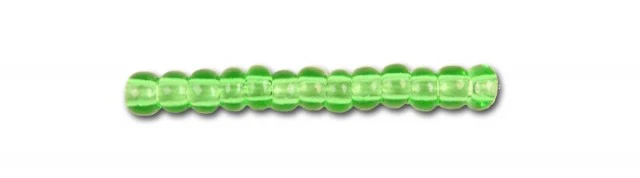 10SB282R: CZ Seed Bead Peridot 10/0-1HK - Image 2