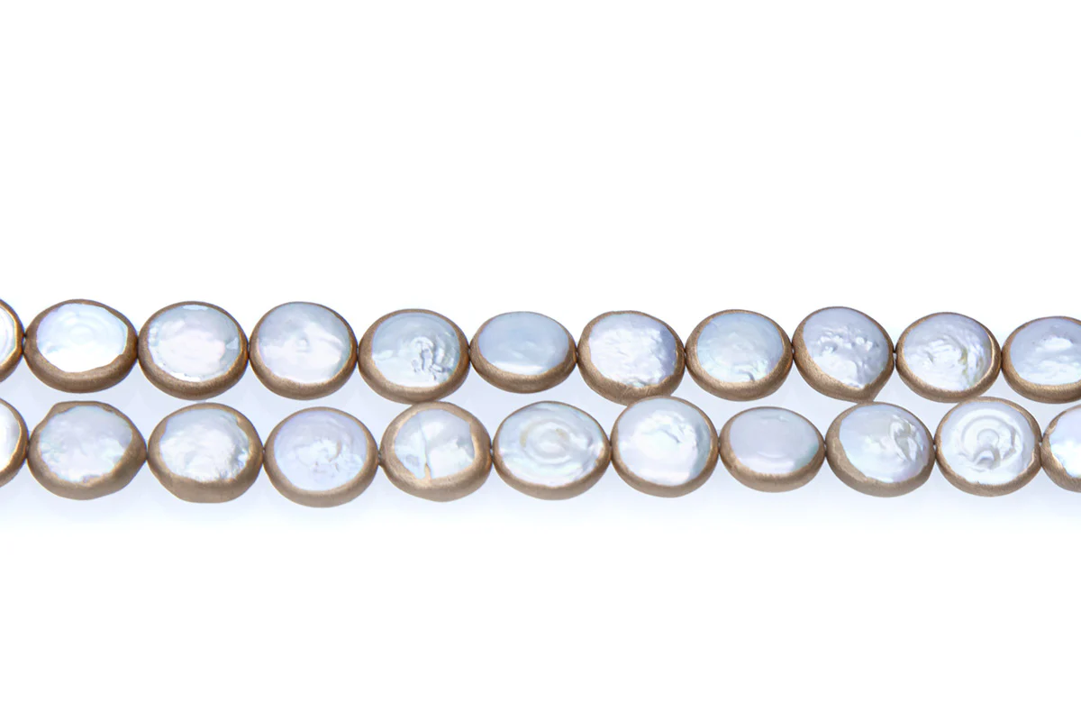 11FP613-CP: Pearl Coin Disc w/Copper Edge 10-12mm - STRNG - Image 2