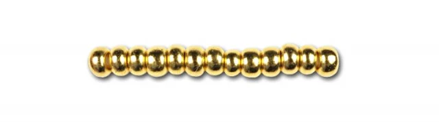 11SB853-RR: CZ Seed Bead Gold Iris Color #68388 11/0 - 1HK - Image 2