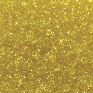 11SV100-1: Vintage Venetian Seed Bead TR Golden Yellow 11/0 - 250 Grams - Image 2