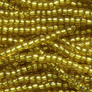 11SV426-S: Vintage Venetian S/L Green Yellow #4 11/0 500 Grams - Image 2
