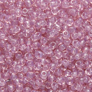 12EP290-22: Vintage French Opal Mauve #3 12/0 Rocaille 250 Gram Package - Image 2