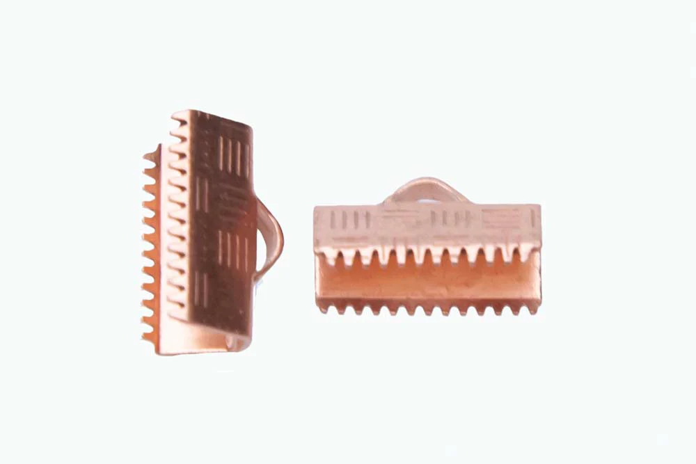 12FI82-C: Clamp End W/Loop 13mm Raw Copper - 12PC - Image 2