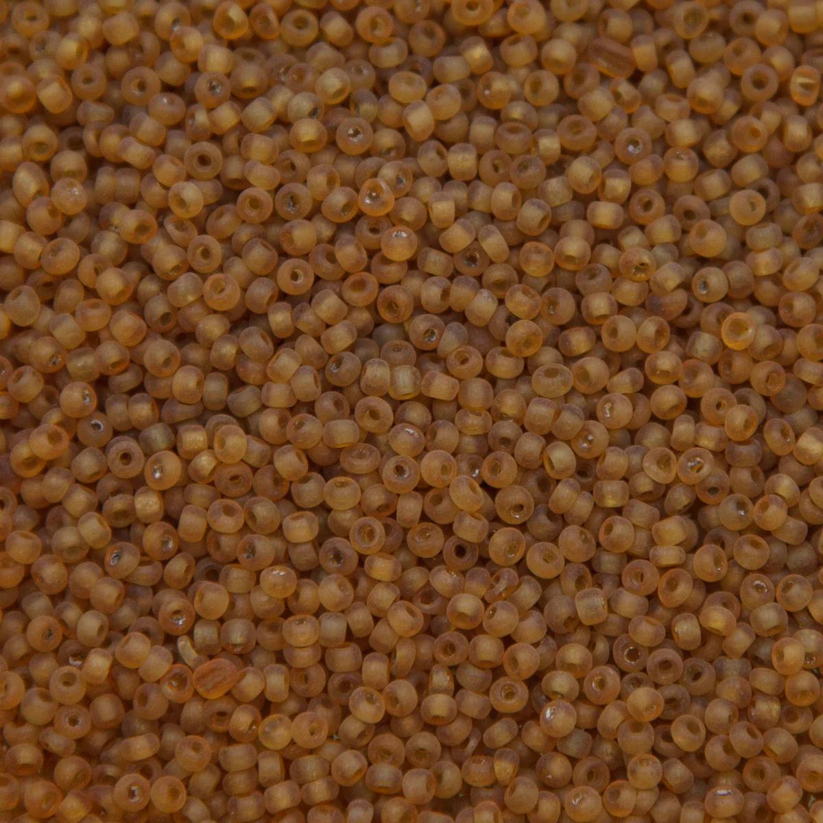 12SV253-25R: Vin Venetian Seed Bead Trans Gold #25 Unfinished 12/0-50GMs - Image 2