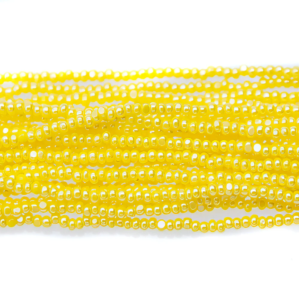 13SB326-C: CZ Seed Bead Charlotte Sfinx Yellow 13/0 - 18HK