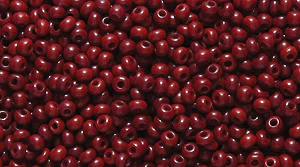 14SB154-L: CZ Seed Bead Op Medium Brown 14/0 50GM