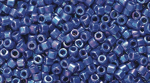 14SD576R: DB165 Delica Opaque Royal Blue AB 11/0 - 9GM