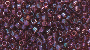 14SD593-T: DB104 Delica TR Cranberry AB 11/0 - 100GM