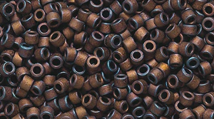 14SD857-MR: DB312 Delica Metallic Dark Copper Matte AB 11/0 - 9GM
