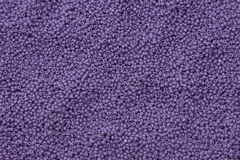 15SB196-CLR: CZ Seed Bead True Cut Lavender 15/0 - 10GM - Image 2