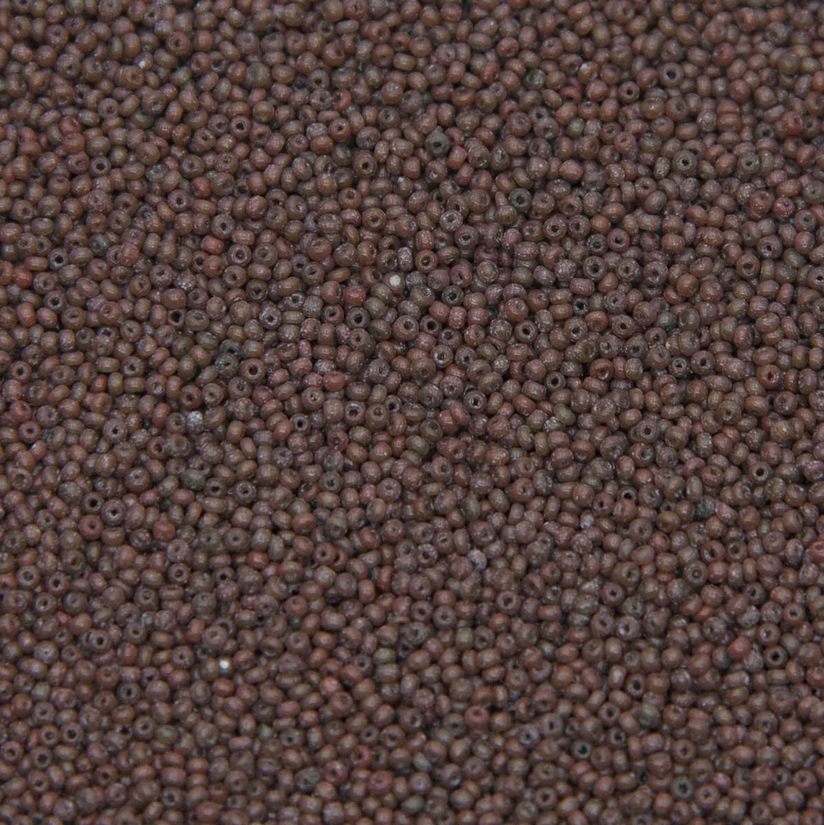 18SV250-1R: Vin Ven Micro Seed Bead Opaline Brown #1 18/0 - 25GM - Image 2