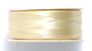 20TN150-B: Thread Nymo Light Tan Size B 72 Yards x10 Bobbins - Image 2