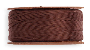 20TN158-B: Thread Nymo Brown Size B 72yd Bobbin - 10PPK - Image 2