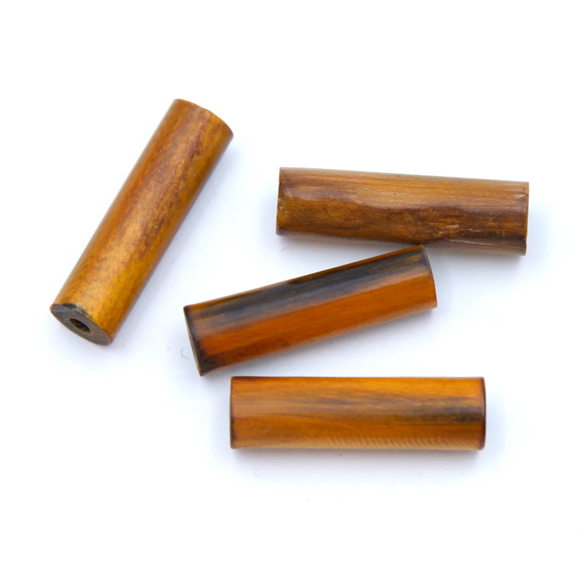 24HR153-T: Horn Tube Burnt Thin 2 Inch 30 Pieces - Image 2