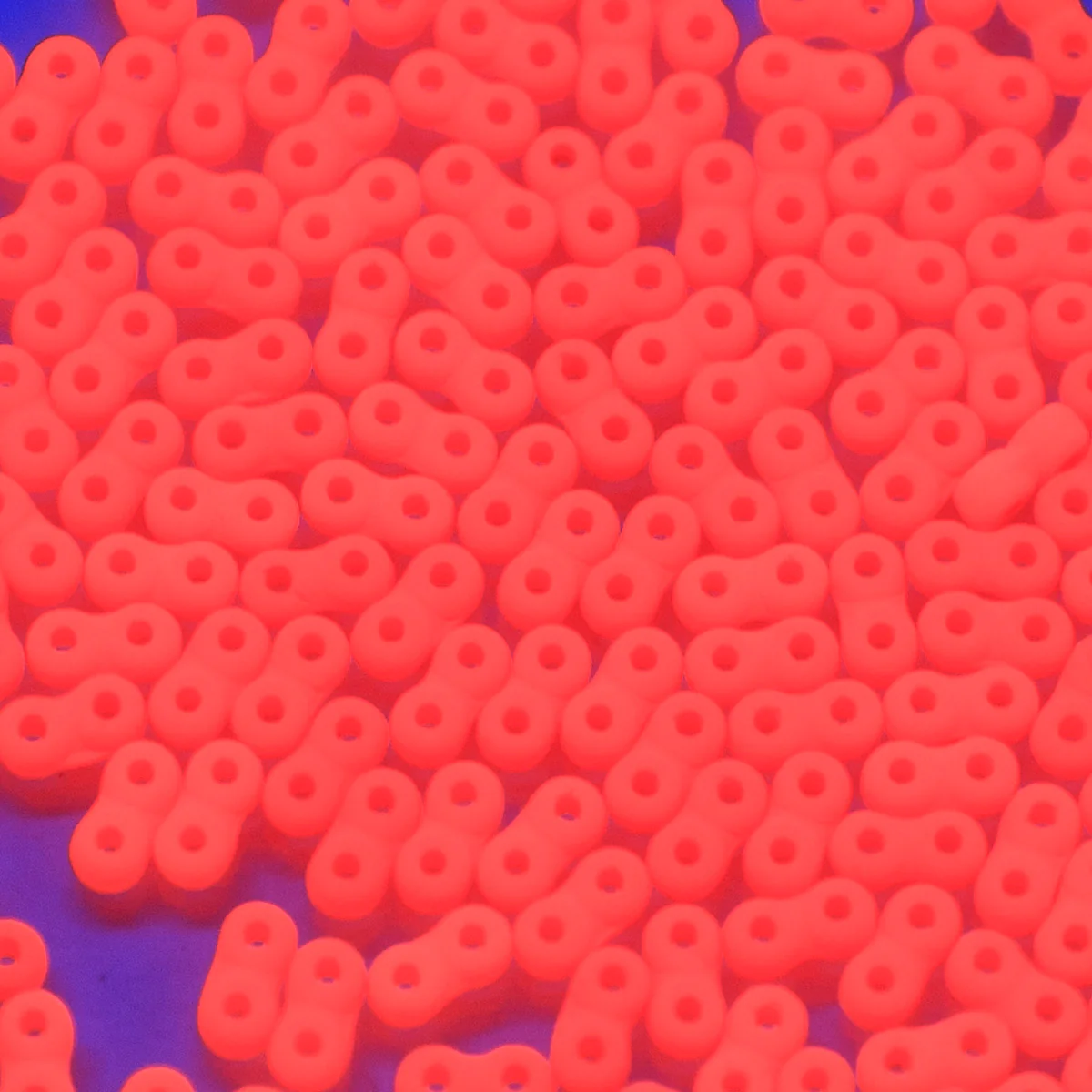 25TQ638-NMR: CZ Infinity Neon Orange Matte 2x5mm-150PC - Image 2