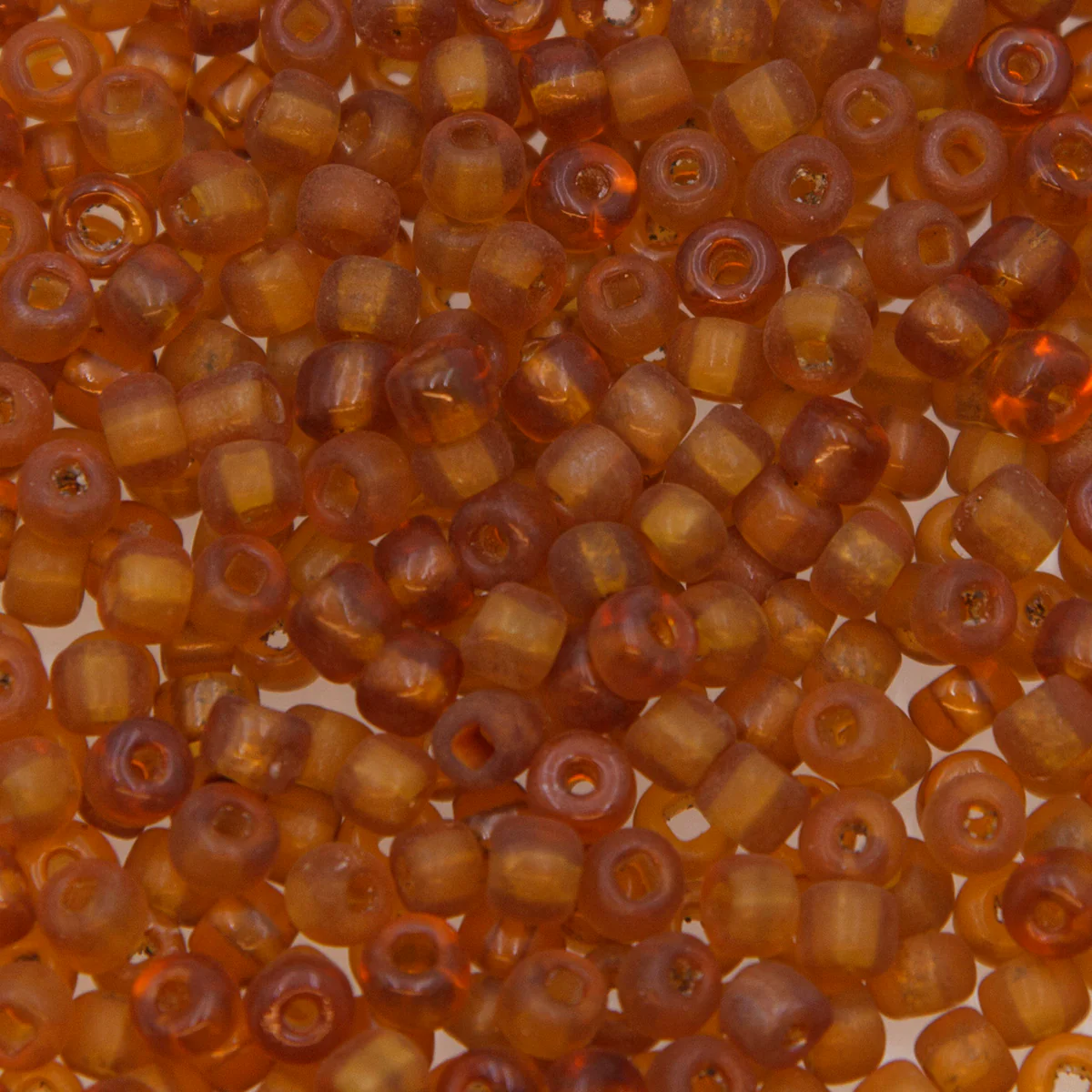 2SV254-1R1: Vintage VEN Transparent Raw Sienna #1 SQ Hole 2/0 - 50 GM - Image 2