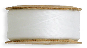 30TN112-B: Thread Nymo White Size D 64yd Bobbin - 10 Bobbins - Image 2