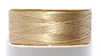 30TN152-B: Nymo Nylon Beading Thread Sand Size D 64yd x10 Bobbins - Image 2