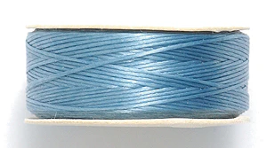 30TN164-B: Thread Nymo Turquoise Size D 64 Yards Bobbin - 10PPK - Image 2