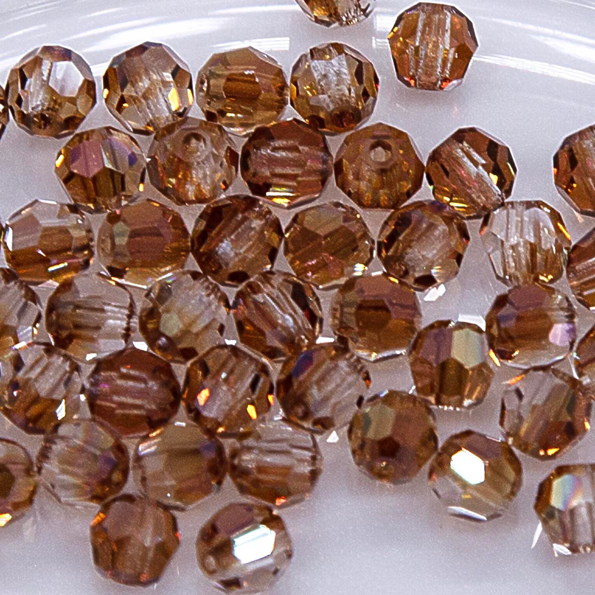 4CC059: Preciosa Crystal Round Venus 4mm-72PC - Image 2