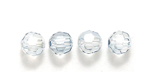 4CC073: Preciosa Crystal Round Lagoon 4mm-72PC
