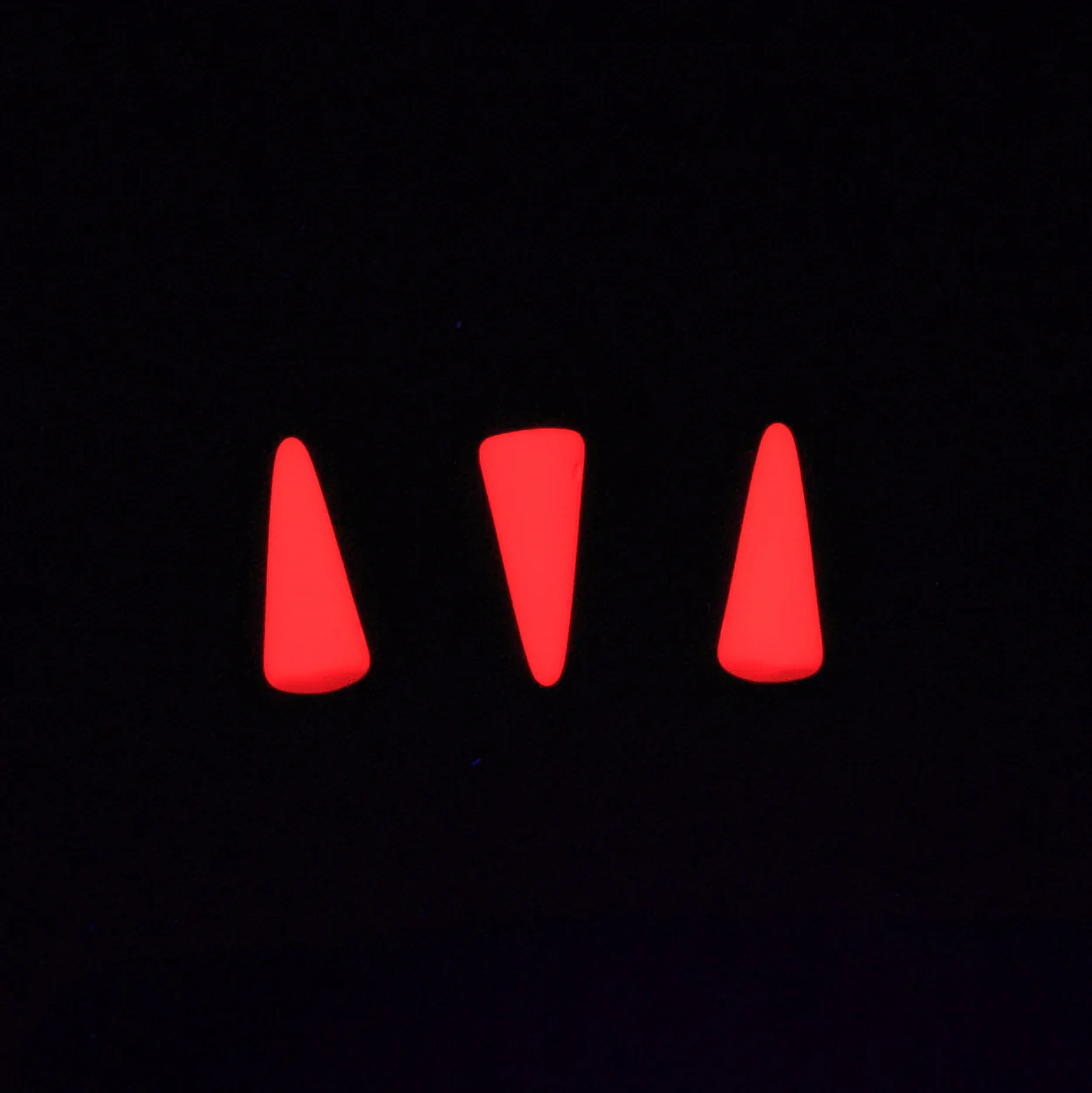 5DP638-NMR: CZ Spike Drop Orange Neon 5x13mm-20PC - Image 2