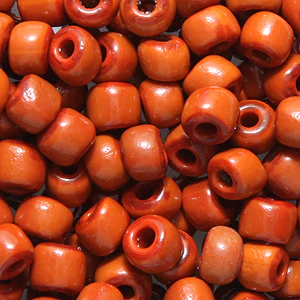 5SV153-1: Vintage Venetian Opaque Burnt Orange #1 5/0 500 Grams