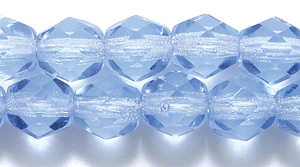 6FC272-1: CZ FACET RD TRANS LT MED Sapphire 6MM-750PC