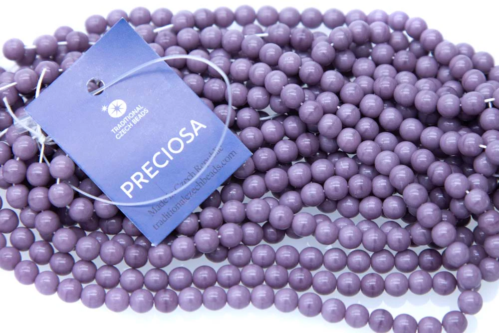 6RD197R: CZ Round Lavender 6mm - 50PC - Image 2