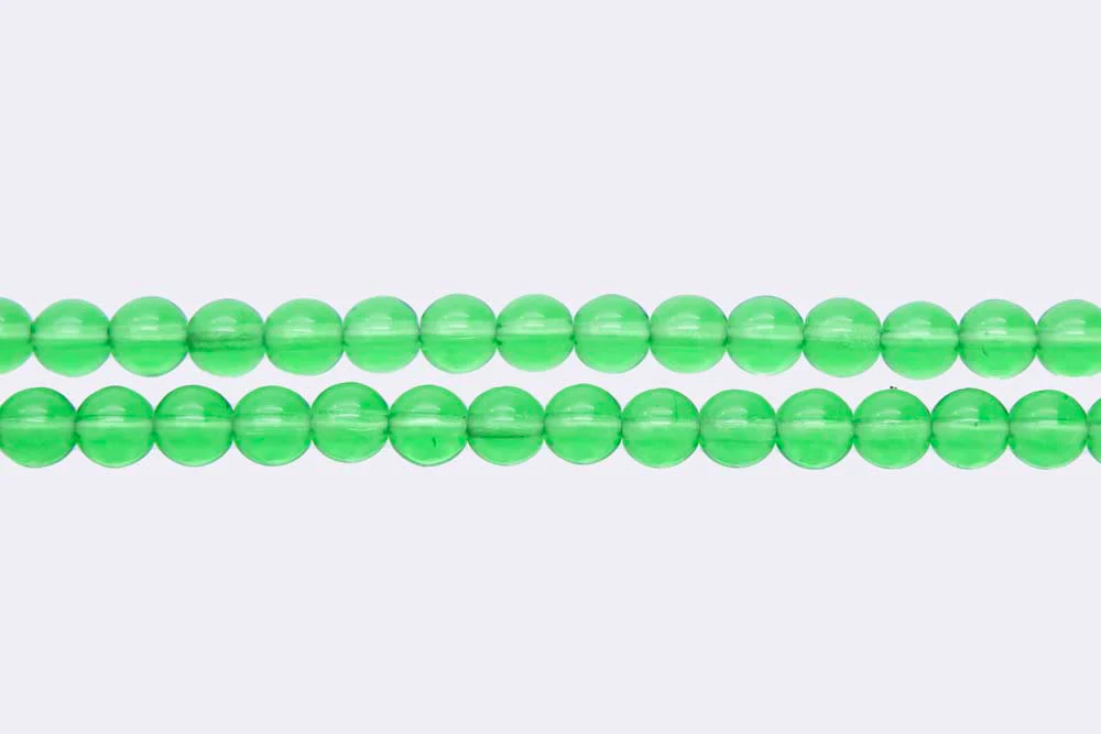 6RD282-A: CZ Round Apple Green 6mm - 600 Pc - Image 2