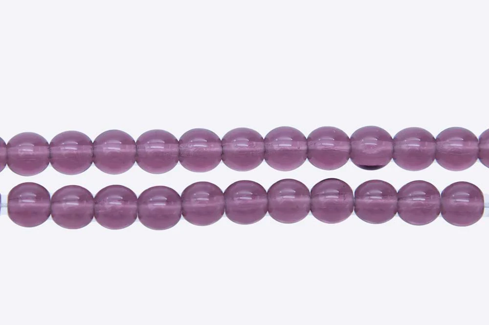 6RD298: CZ Round Amethyst 6mm - 300 Pc - Image 2