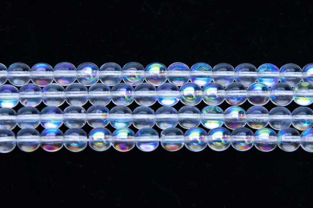 6RD512: CZ Round Crystal AB 6mm - 600PC - Image 2