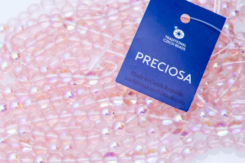 6RD591: CZ Round Pink Aurora Borealis 6mm - 600PC