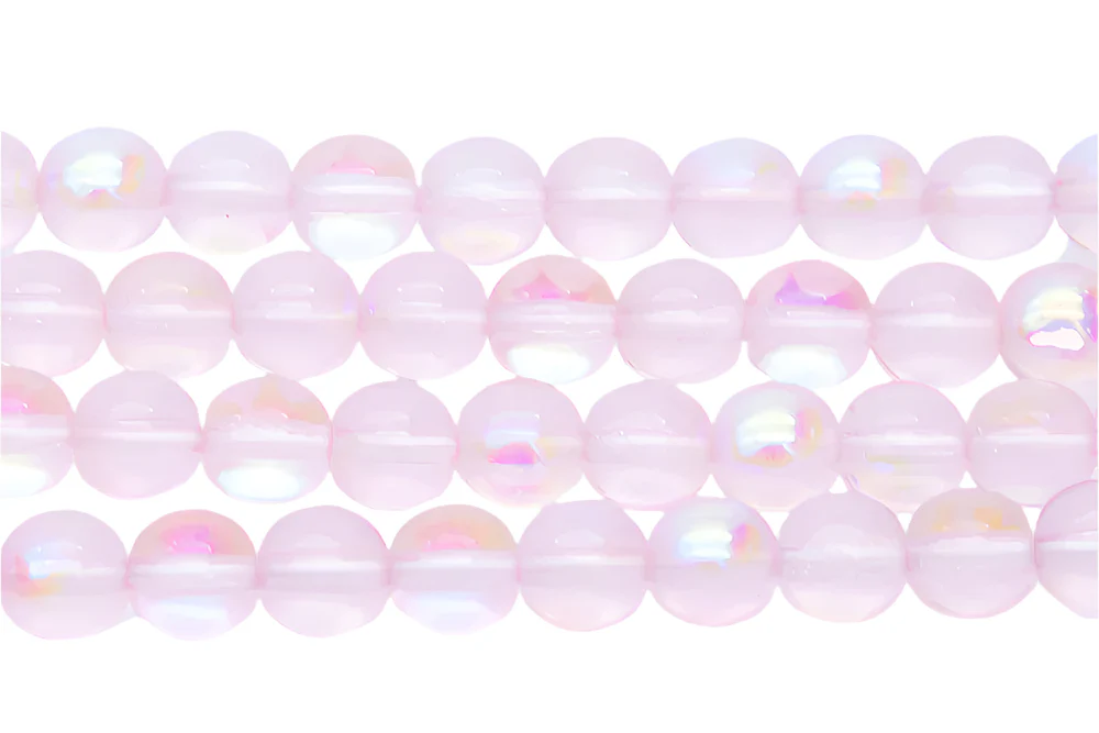 6RD591: CZ Round Pink Aurora Borealis 6mm - 600PC - Image 2