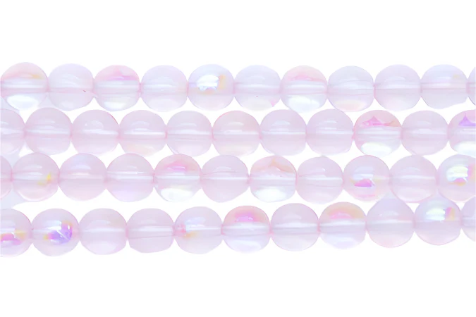 6RD591: CZ Round Pink Aurora Borealis 6mm - 600PC - Image 4