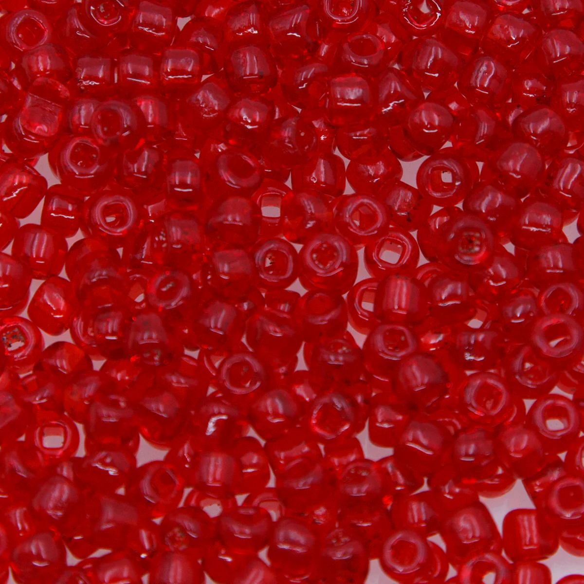 6SV244-4QR: Vin Ven SB Trns Red #4 SQ Hole 6/0 - 50GM - Image 2