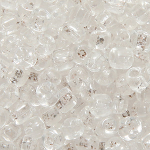 7SV212-Q: Vintage Venetian Seed Bead Clear #1 Square Hole 7/0 - 500 Grams - Image 2