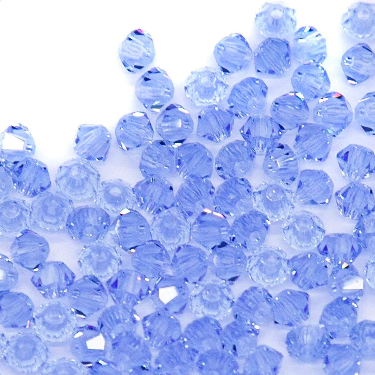 80CC272: Preciosa Crystal Dia Lt Sapphire 3mm-144PC - Image 2