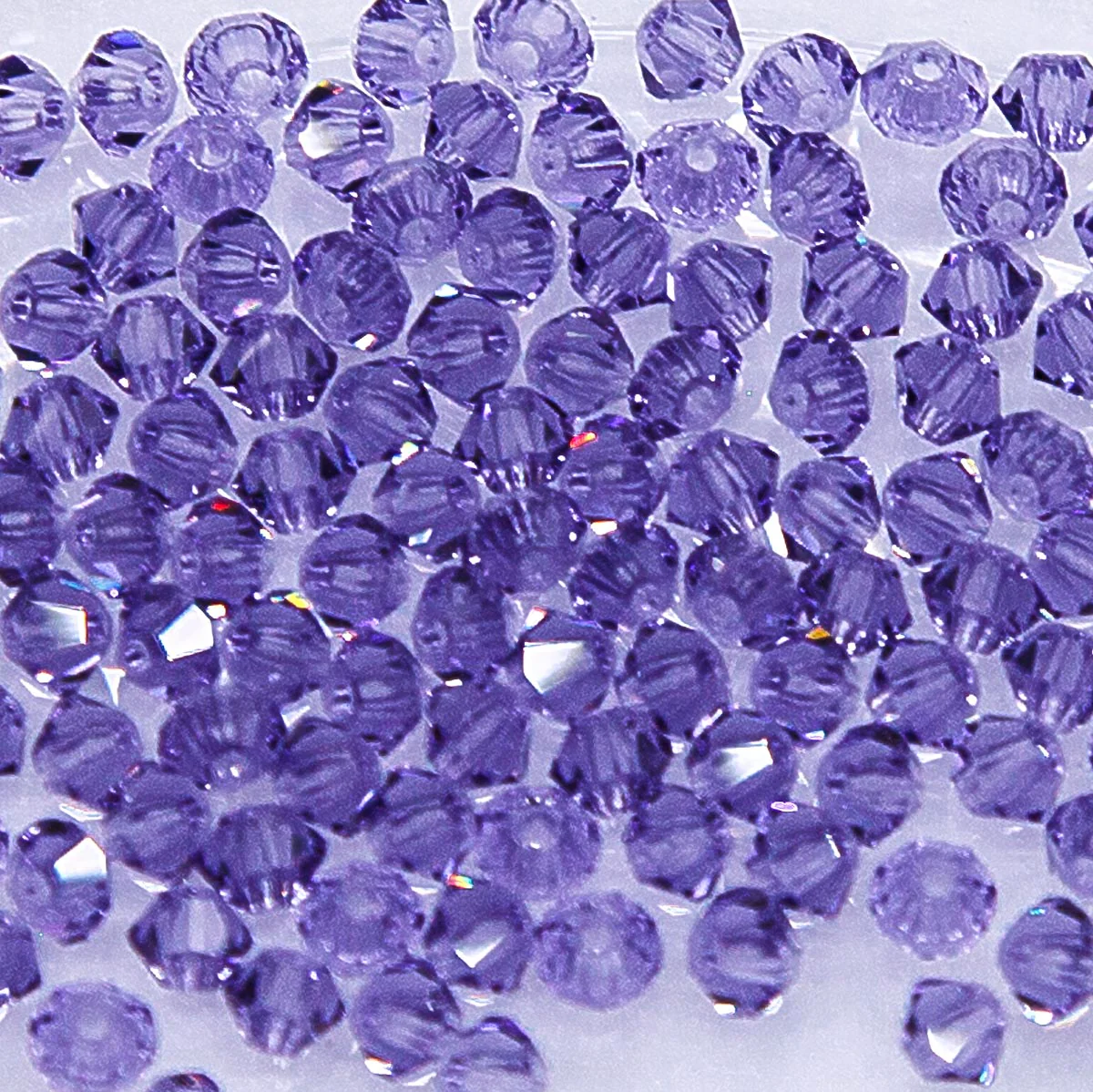 80CC297: Preciosa Crystal Dia Tanzanite 3mm-144PC - Image 3