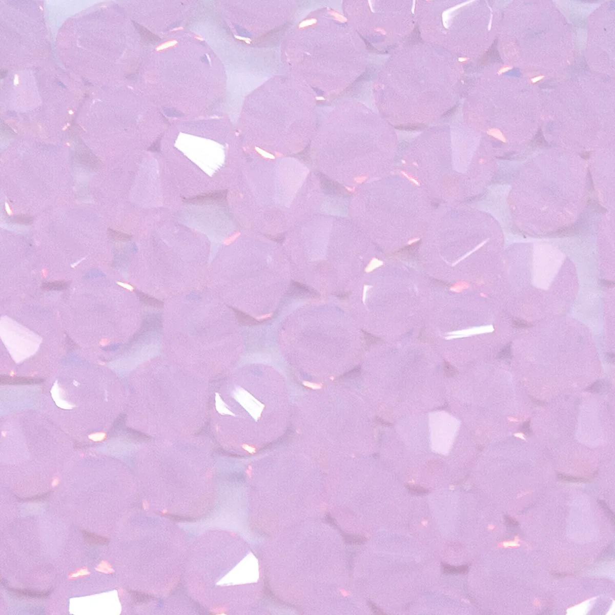 82CC290: Preciosa Crystal Dia Rose Opal 4mm-144PC - Image 2