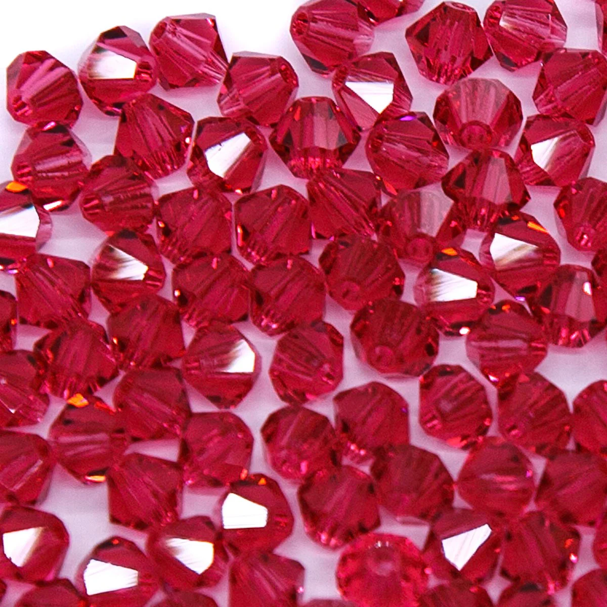 82CC292-P: Preciosa Crystal Dia Indian Pink 4mm-144PC - Image 2