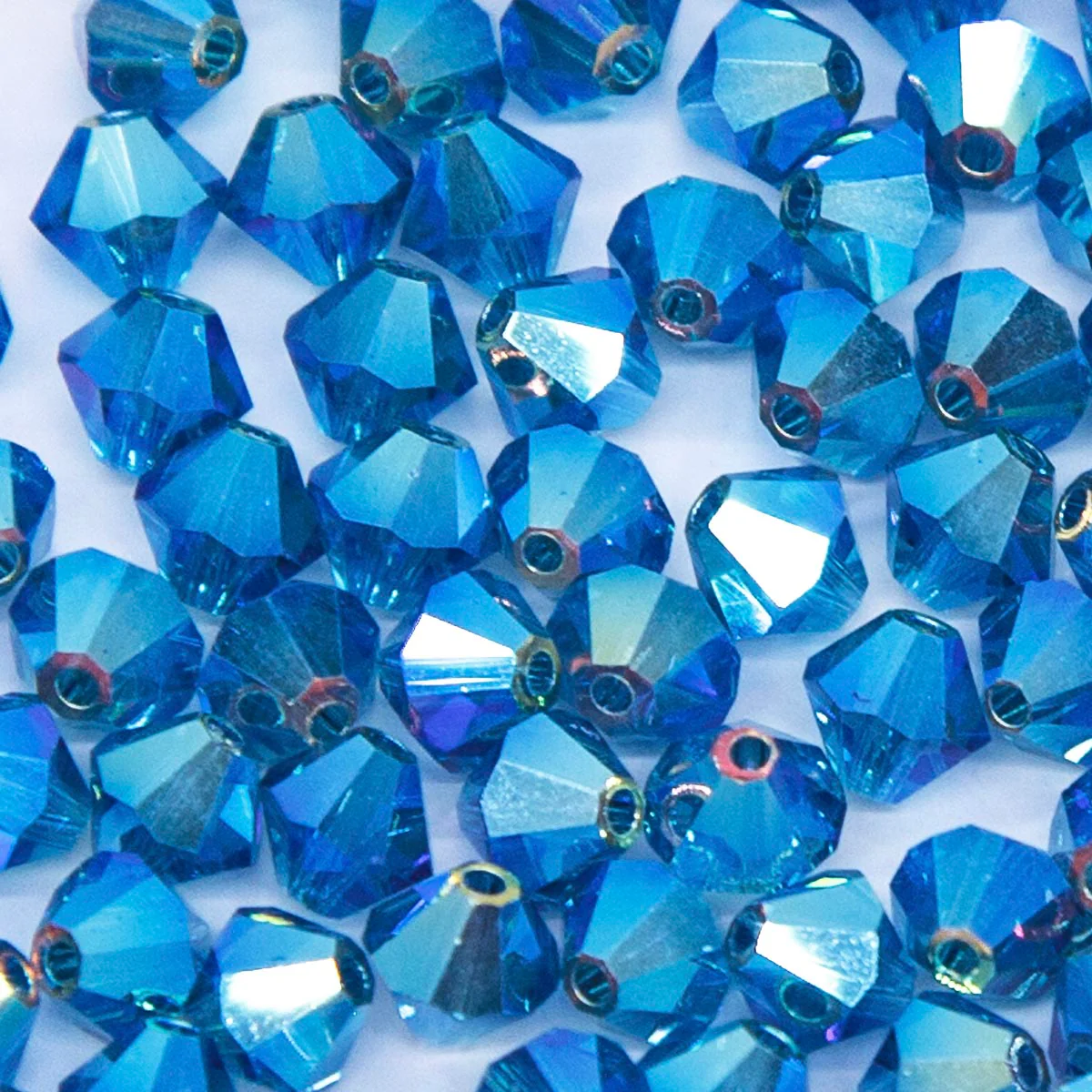 84CC567-F: Preciosa Crystal Dia Indicolite Ab2x 5x5mm-144PC - Image 2