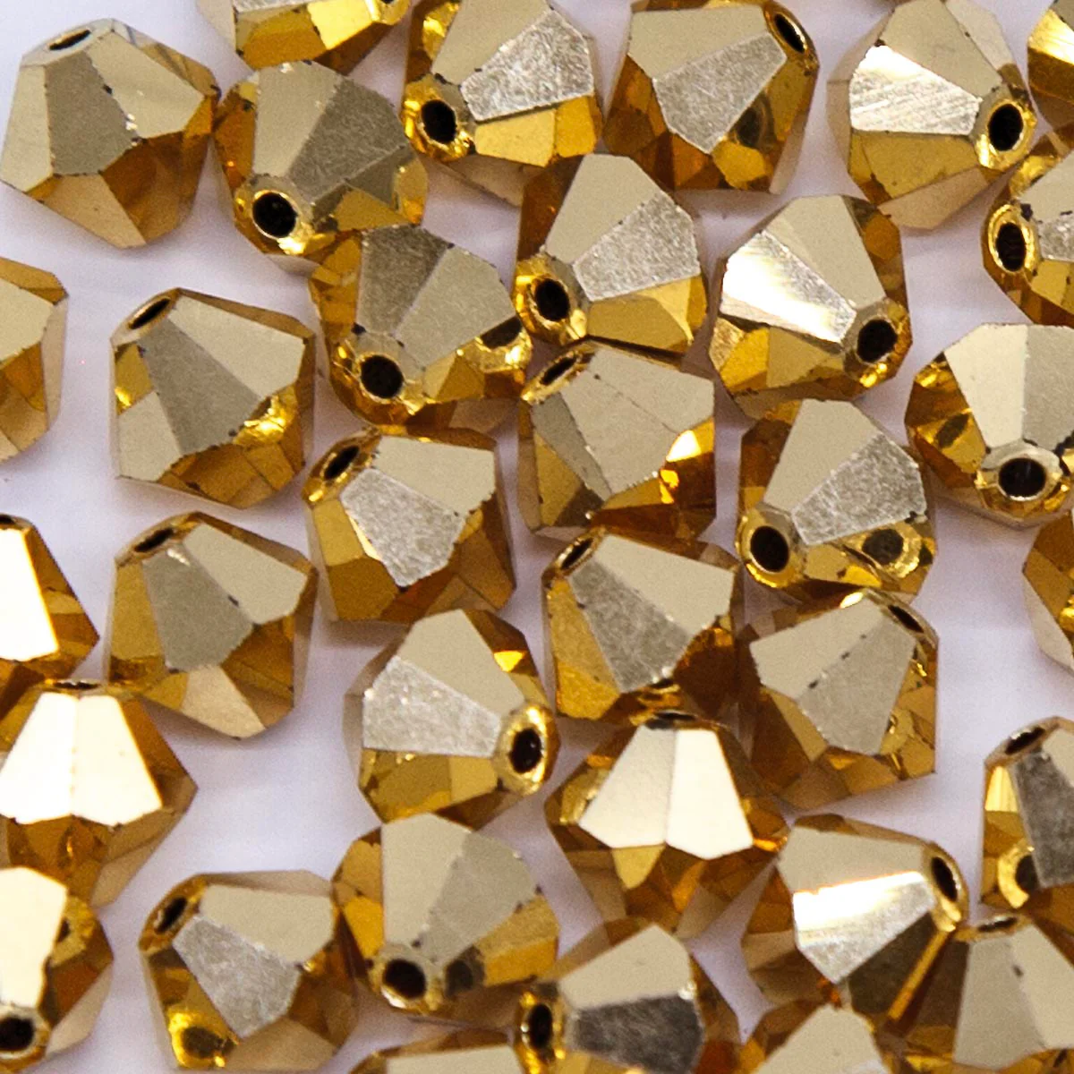 86CC854-FC: Preciosa Crystal Dia Aurum Full Coated 6mm-72PC - Image 2