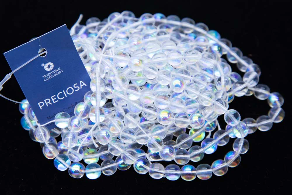 8RD512: CZ Round Crystal Aurora Borealis 8mm - 150 PC - Image 2