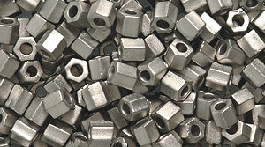 8SD815-MHC: Miyuki Hex Nickel PLT Matte 8/0 8c-9190f 100GM