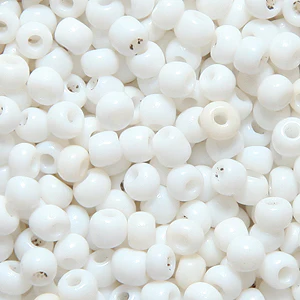 8SV112: Vintage Venetian Opaque White #1 8/0 500 Grams - Image 2