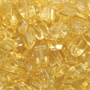 92SV251-2R: Vintage Venetian Trap Transparent Goldenrod #2 5mm 50 Gram Bag - Image 2